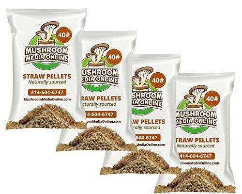 160# (4 x 40# Bags) of Wheat Straw Pellets