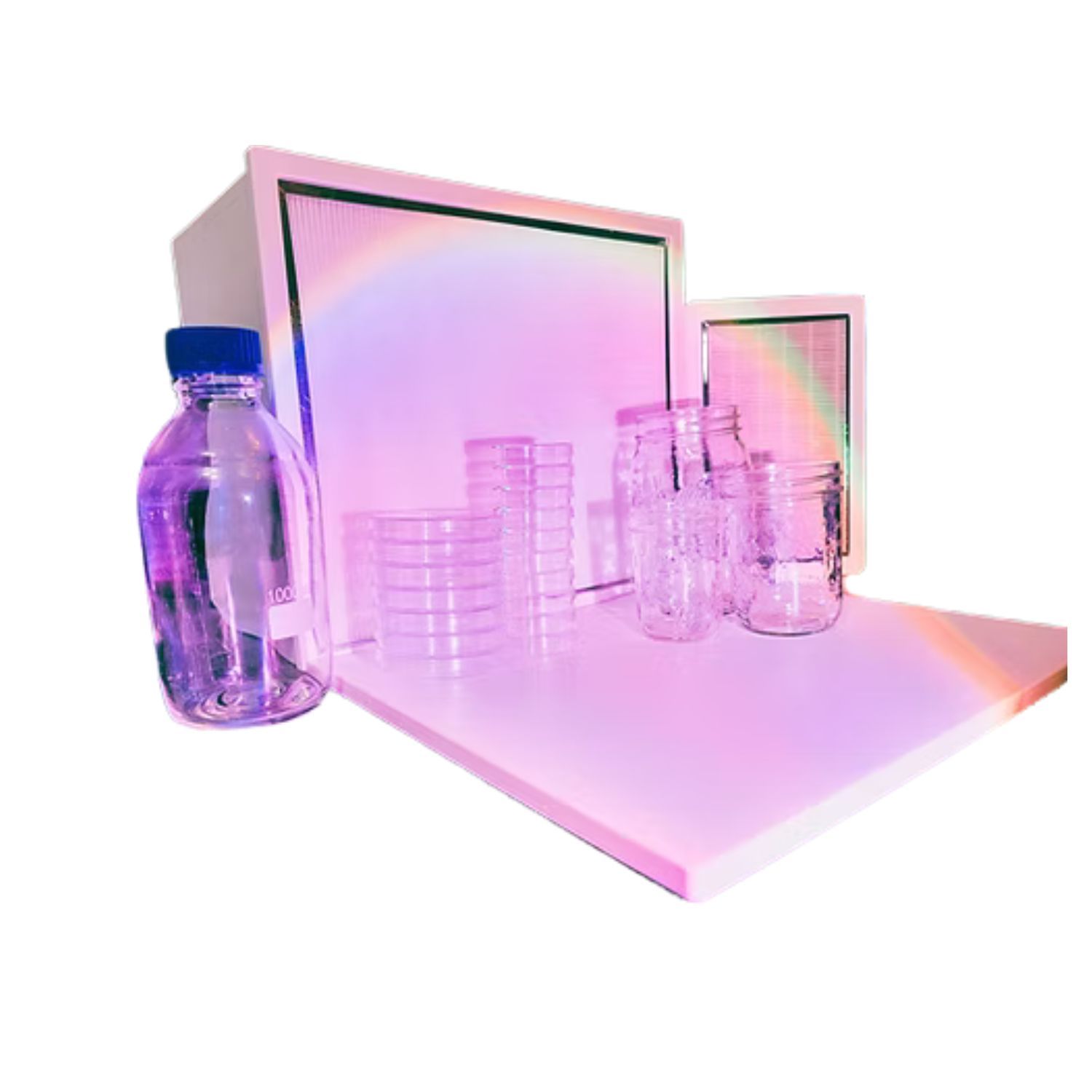 Lab Rat Model M Lyte 16&quot;x19&quot; Filter Flow Hood - BLACK BODIES with Different COLOR FRAMES AND COVERS