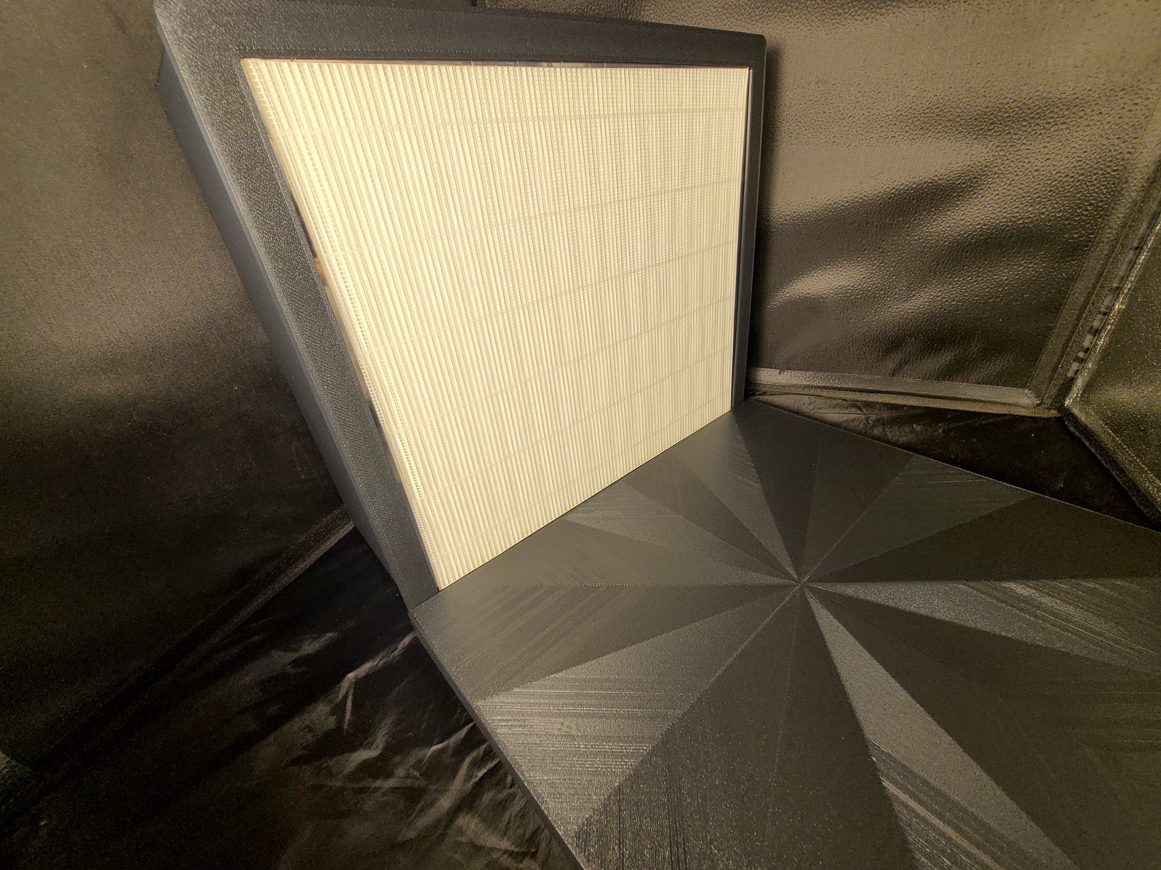 Lab Rat Model S Lyte 14&quot;x16&quot; Filter Flow Hood - BLACK BODIES With COLOR FRAME AND COVER