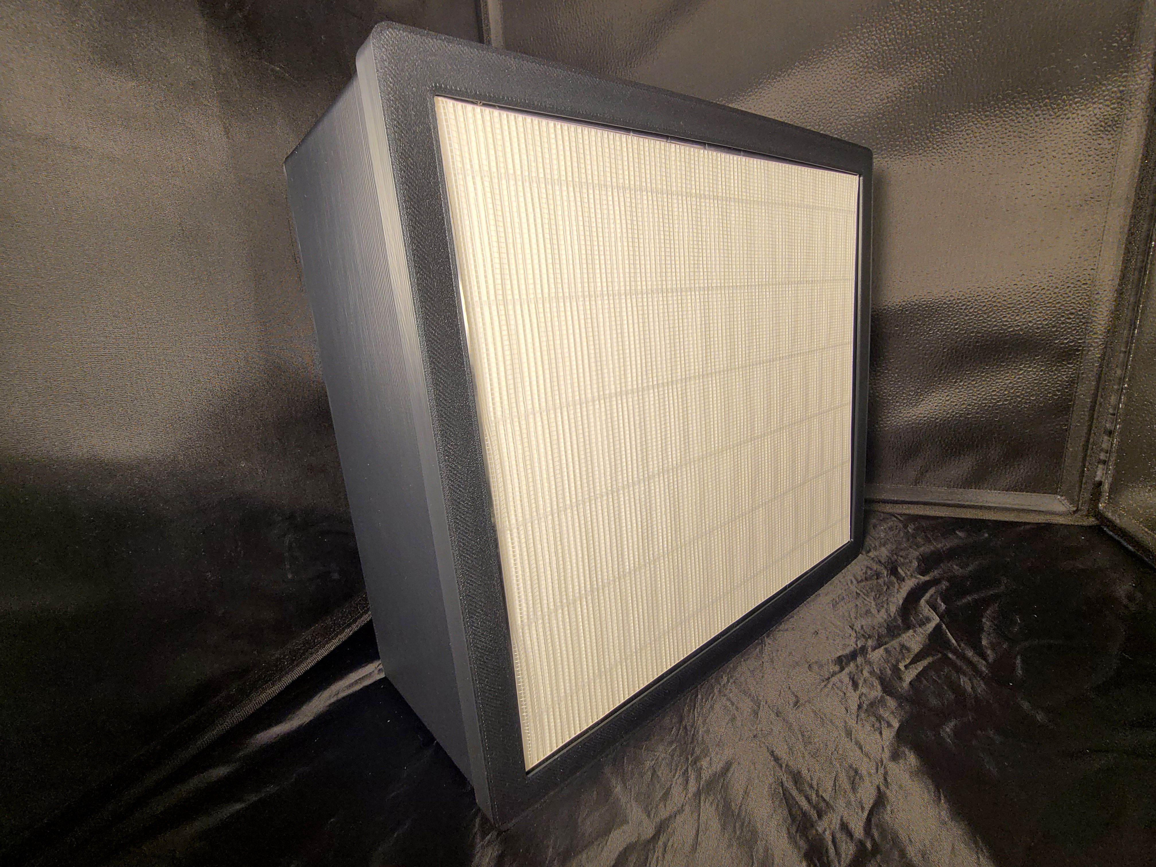 Lab Rat Model S Lyte 14&quot;x16&quot; Filter Flow Hood - BLACK BODIES With COLOR FRAME AND COVER