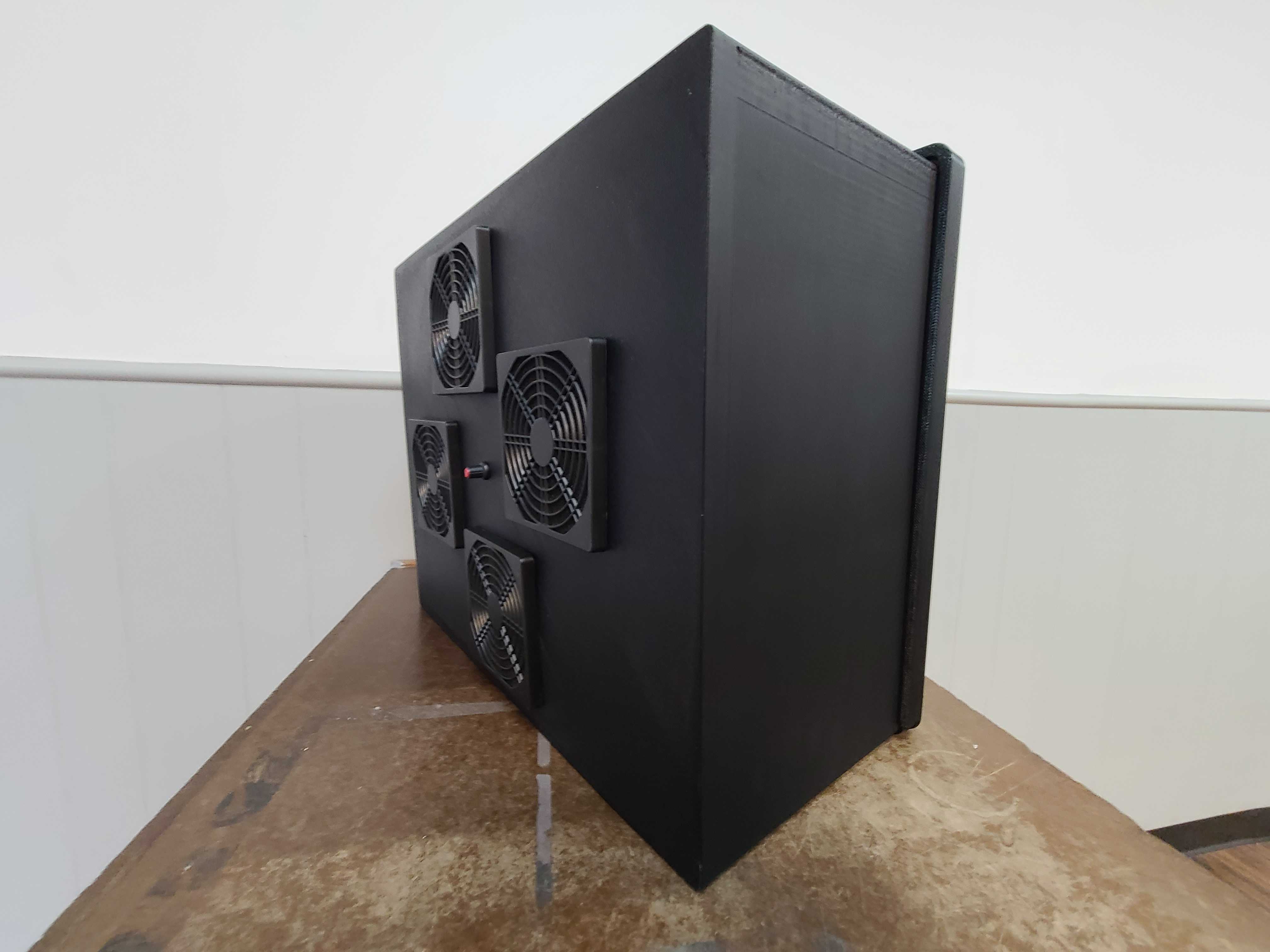 Lab Rat Model M Lyte 16&quot;x19&quot; Filter Flow Hood - BLACK BODIES with Different COLOR FRAMES AND COVERS