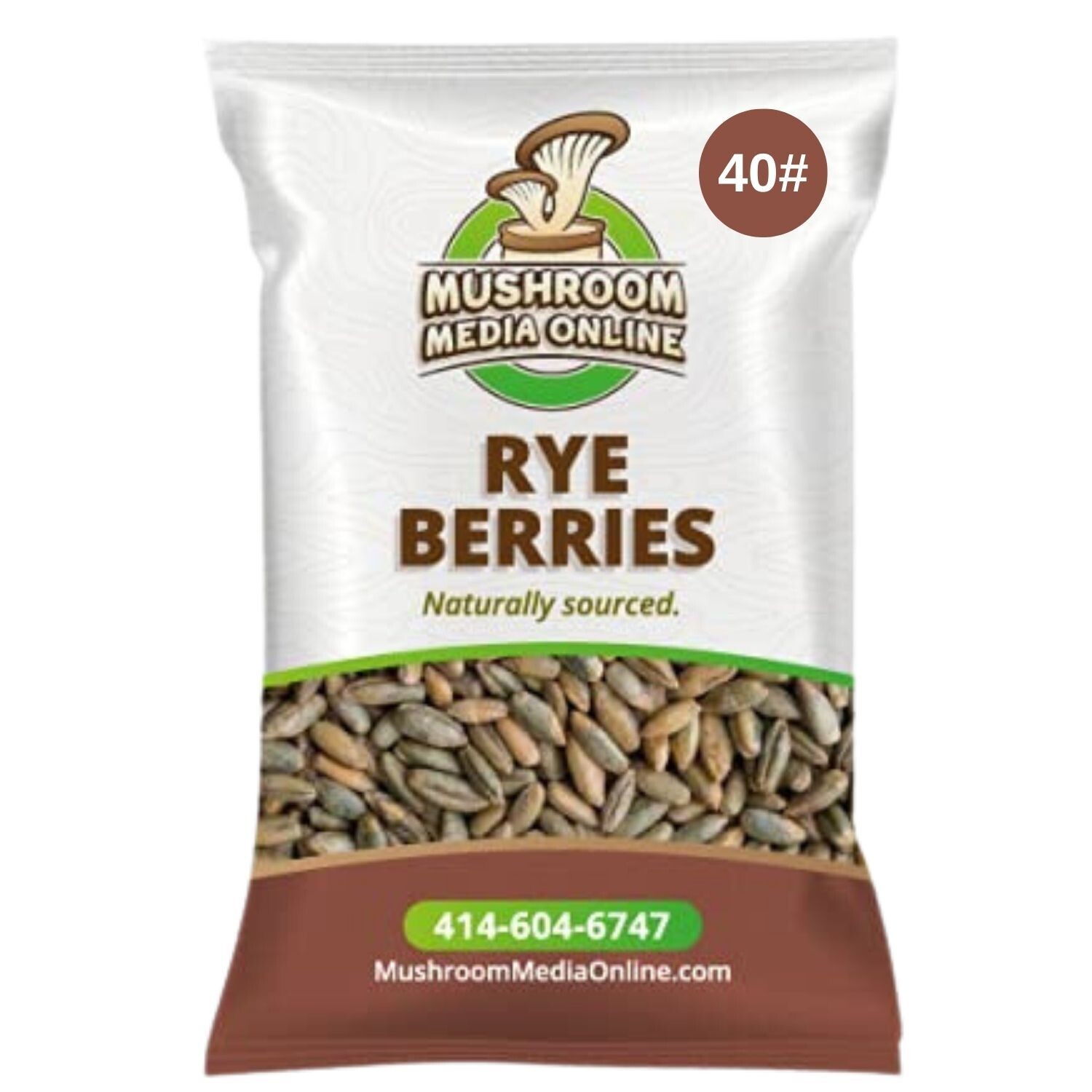 40# Whole Rye Berries