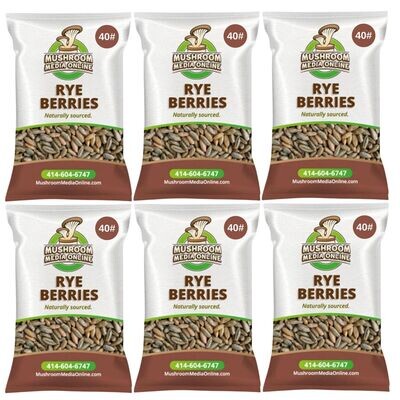 240# (6 x 40# Bags) Whole Rye Berries 240# (6 x 40# Bags) Whole Rye Berries