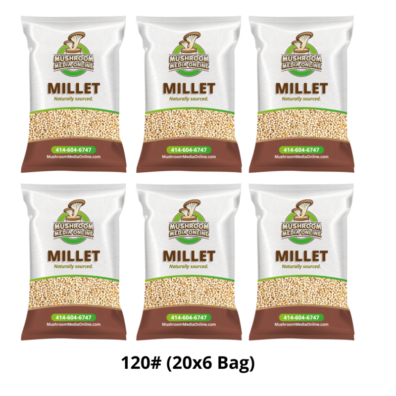 120# (3 x 40# Bags) Proso Millet Grains 120# (3 x 40# Bags) Proso Millet Grains