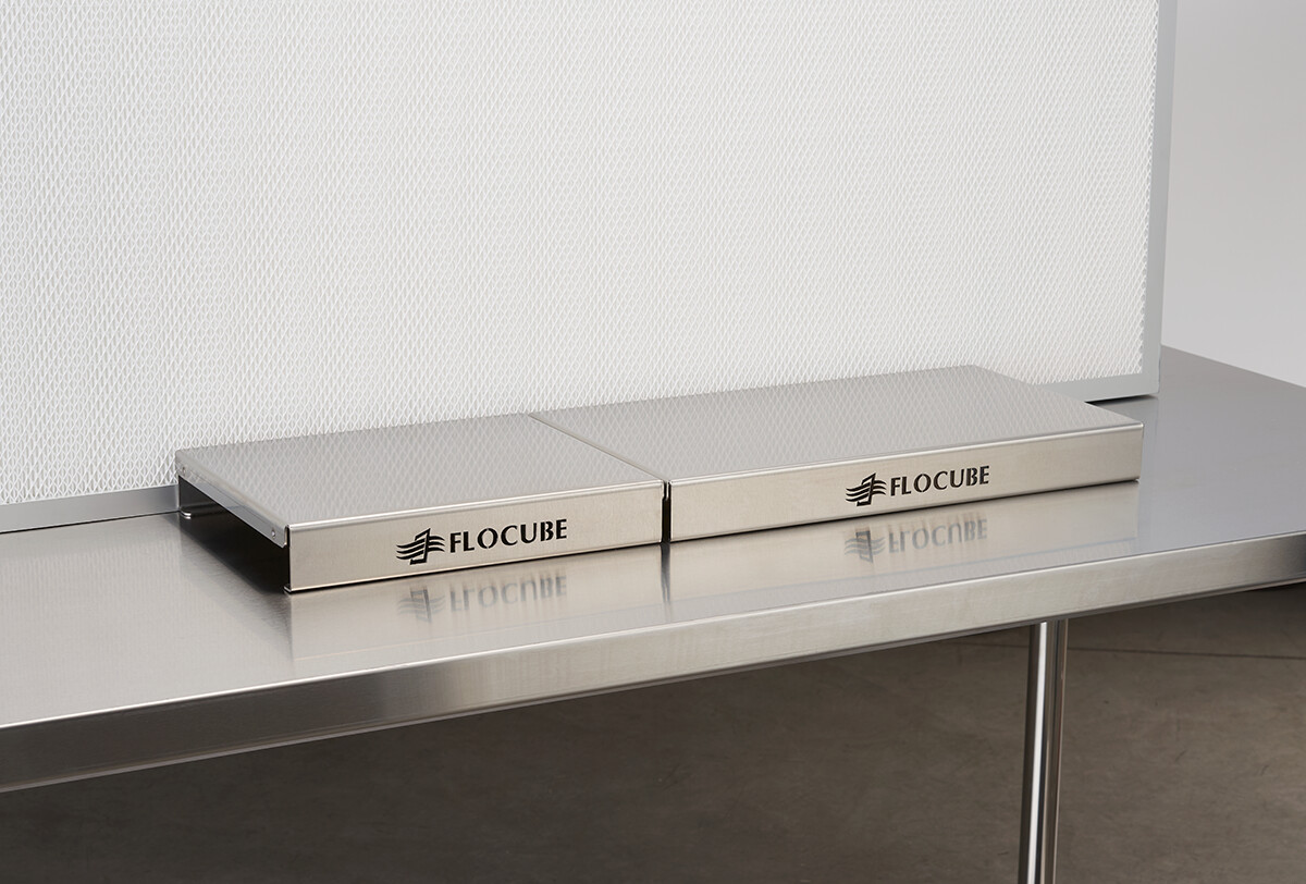 FloCube Stainless Steel Work Table Risers (12 FloCube Stainless Steel Work Table Risers (12", 24", 36", or 48" Wide), Size: 10"×24""X2"
