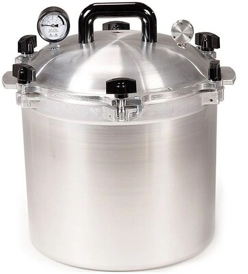 BACKUP All American 921 21 Quart Pressure Cooker - Canner - free 20# grain and Unicorn bags