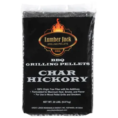 Char Hickory Lumber Jack BBQ Pellets Char Hickory Lumber Jack BBQ Pellets