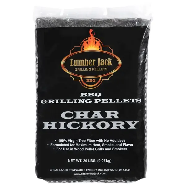 Char Hickory Lumber Jack BBQ Pellets Char Hickory Lumber Jack BBQ Pellets