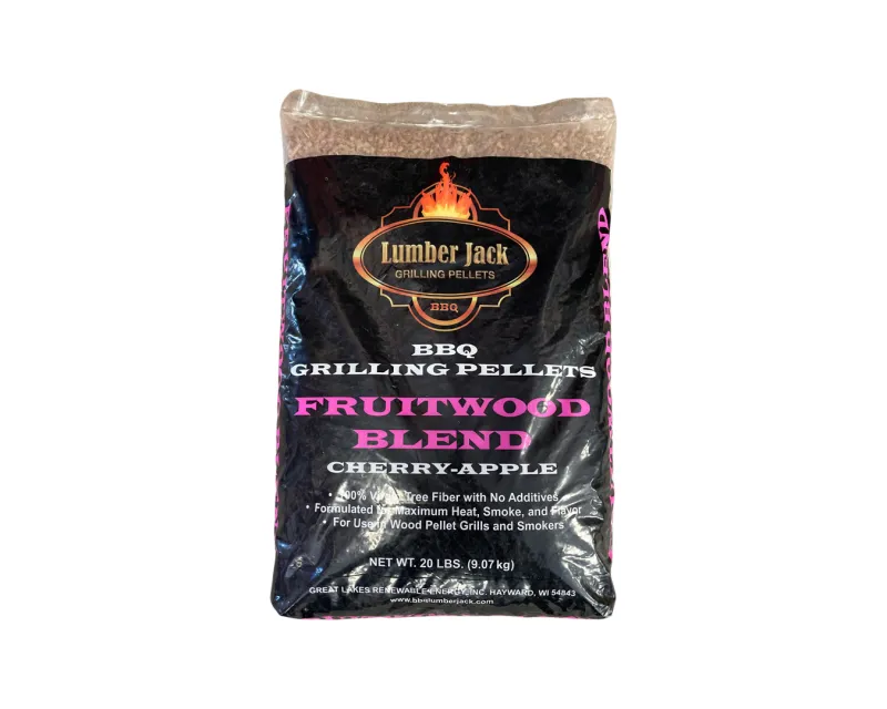 Fruitwood Blend Lumber Jack BBQ Pellets Fruitwood Blend Lumber Jack BBQ Pellets