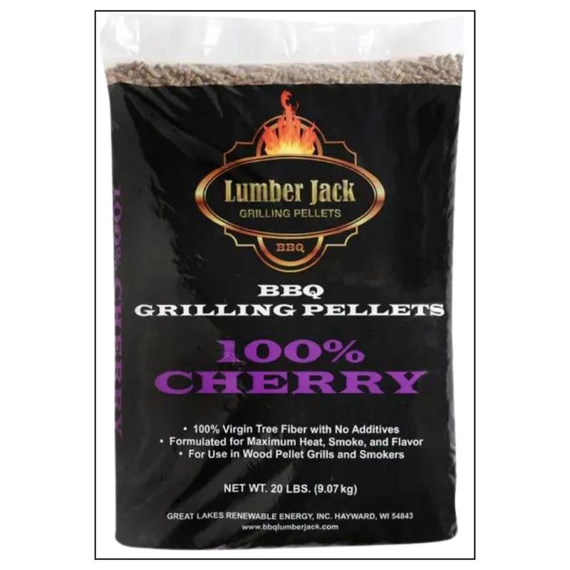 100% Cherry Lumber Jack BBQ Pellets 100% Cherry Lumber Jack BBQ Pellets