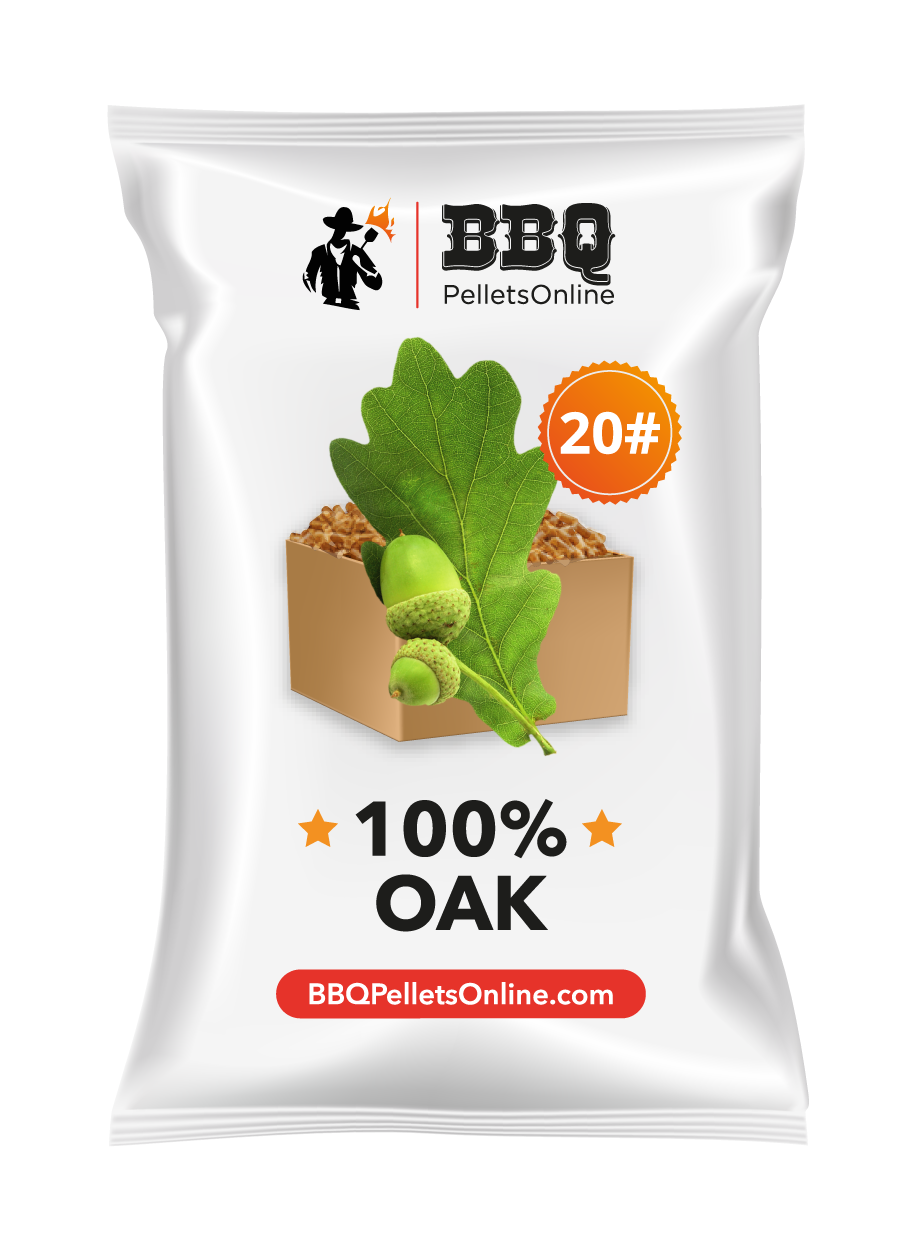 100% Oak BBQPelletsOnline BBQ Pellets 100% Oak BBQPelletsOnline BBQ Pellets
