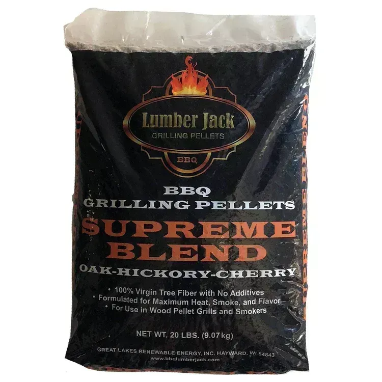 Oak-Hickory-Cherry (OHC) - Supreme Blend Lumber Jack BBQ Pellets Oak-Hickory-Cherry (OHC) - Supreme Blend Lumber Jack BBQ Pellets