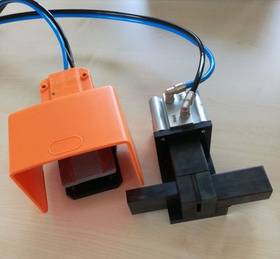 Cut P12 - Pneumatische Schneidevorrichtung mit Fußpedal Cut P12 - Pneumatische Schneidevorrichtung mit Fußpedal