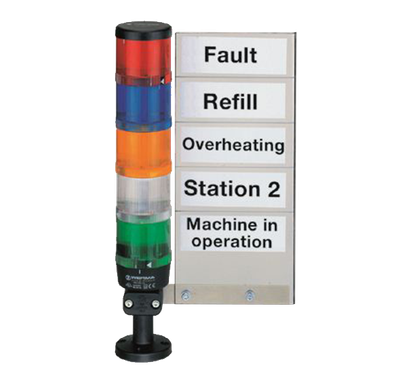 Beschriftungstafel Komplett