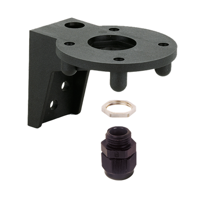 Winkel für Fußmontage BWM schwarz