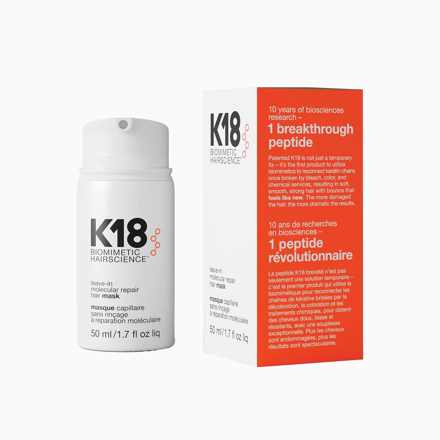 Leave-in Molecular Repair Hair Mask