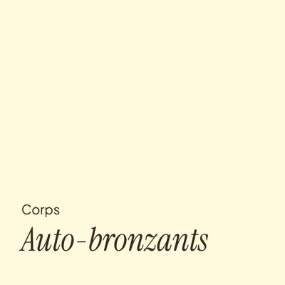 Auto-bronzants