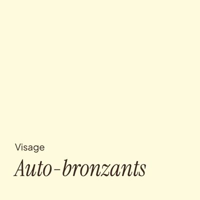 Auto-bronzants