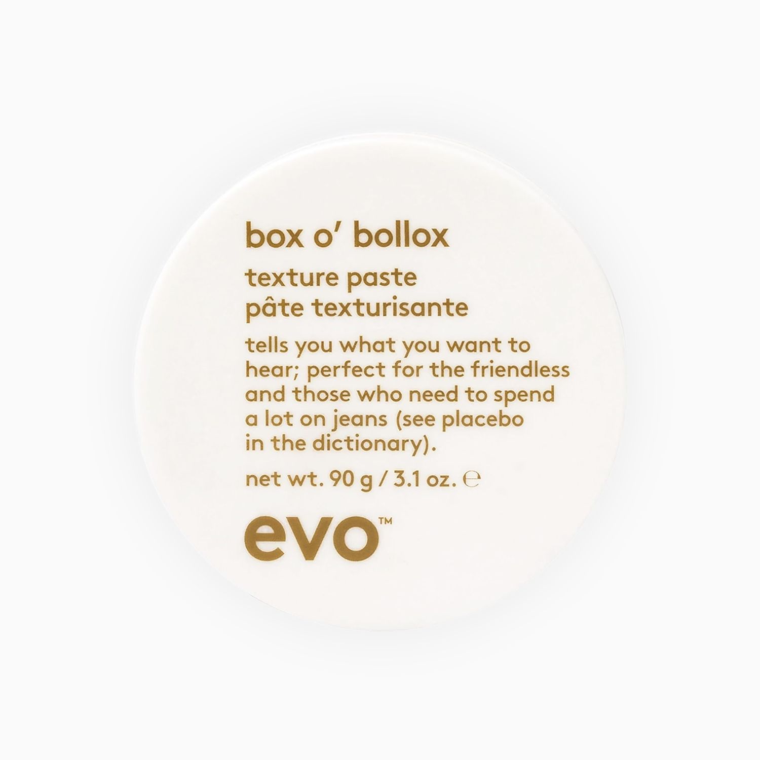 Box o' Bollox Texture Paste, Size: 90g