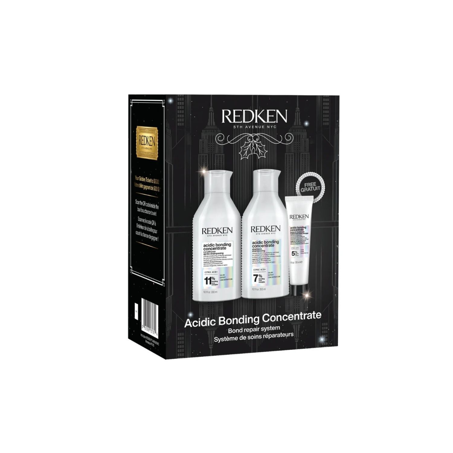 Acidic Bonding Concentrate Holiday Trio