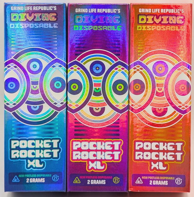 Divine Disposable Pocket Rocket 2G Vape