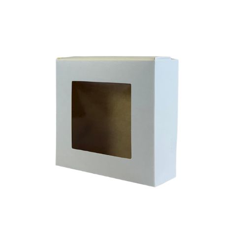 Caja Con Visor - 12x12x4cm