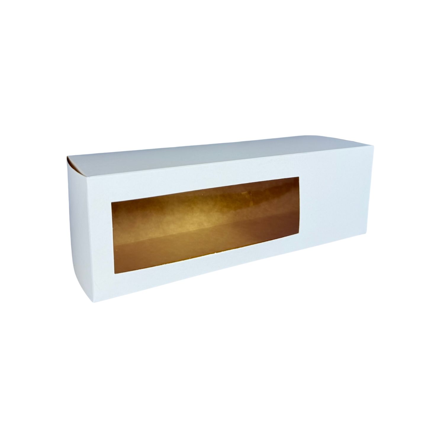 Caja Budín Con Visor - 28x8x8cm