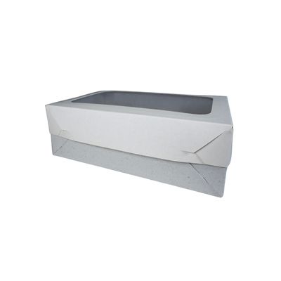 ​Caja para 6 Muffins con Visor - 16x24x8cm