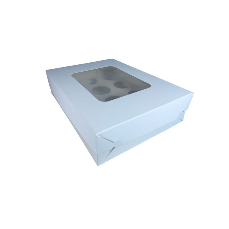 Caja Para 12 Muffins - 24x35x8cm