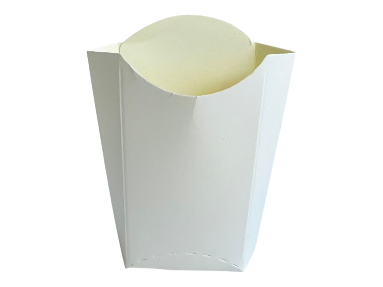 Cono Papas Fritas Blanco Chico