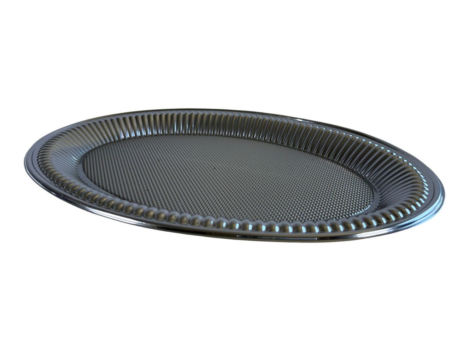 Bandeja Plateada Ovalada Nº3