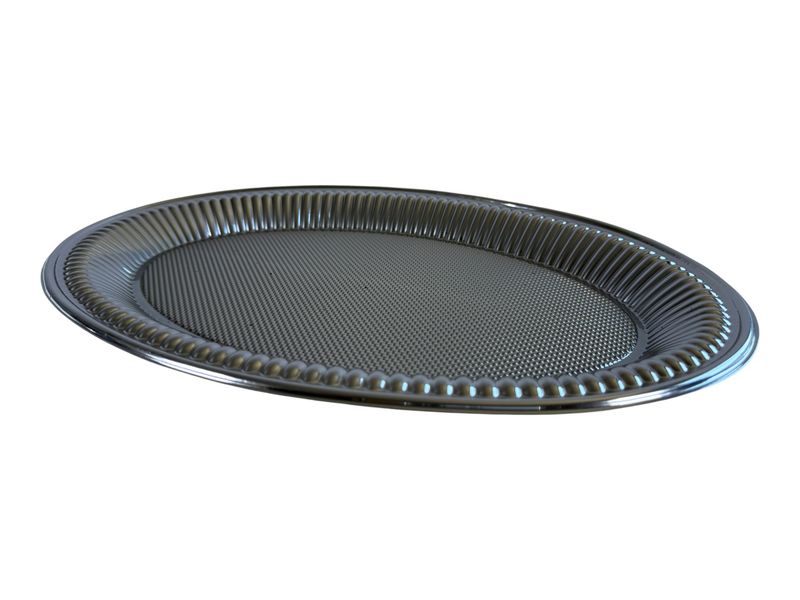 Bandeja Plateada Ovalada Nº3