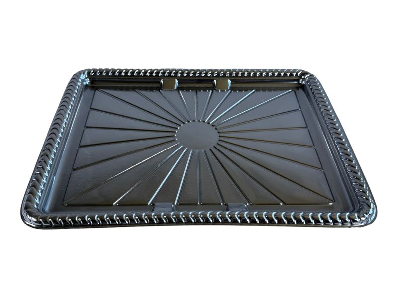 Bandeja Plateada - 29x37cm