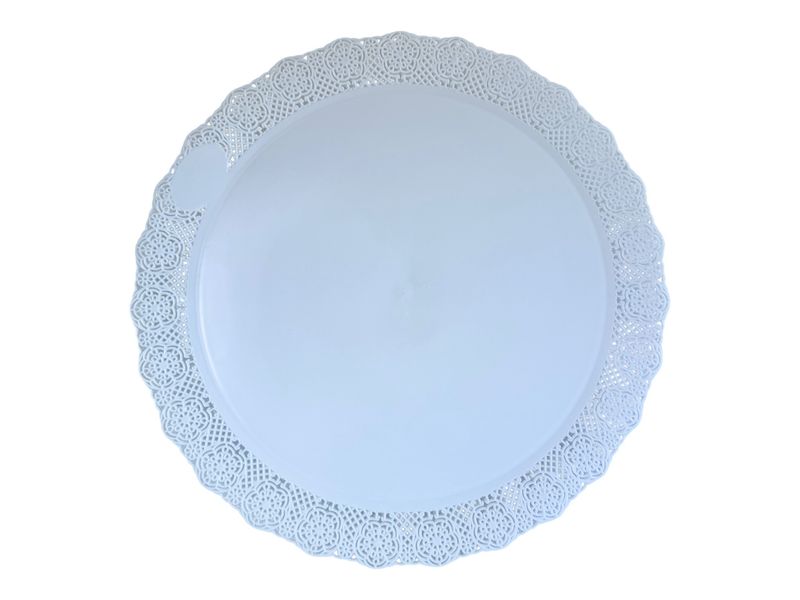 Bandeja Blonda Blanca 39cm