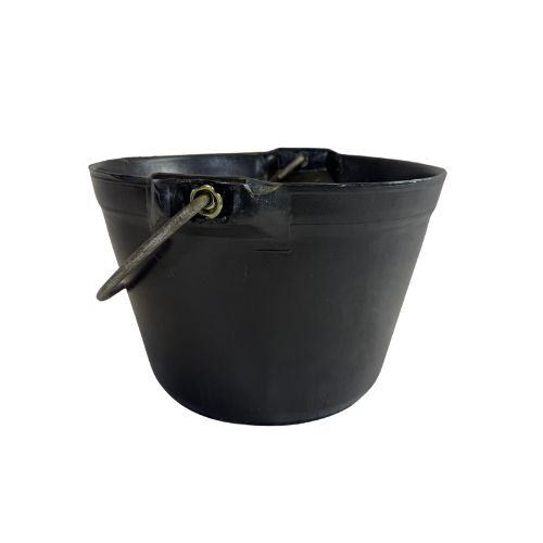 Balde Negro De Obra Reforzado