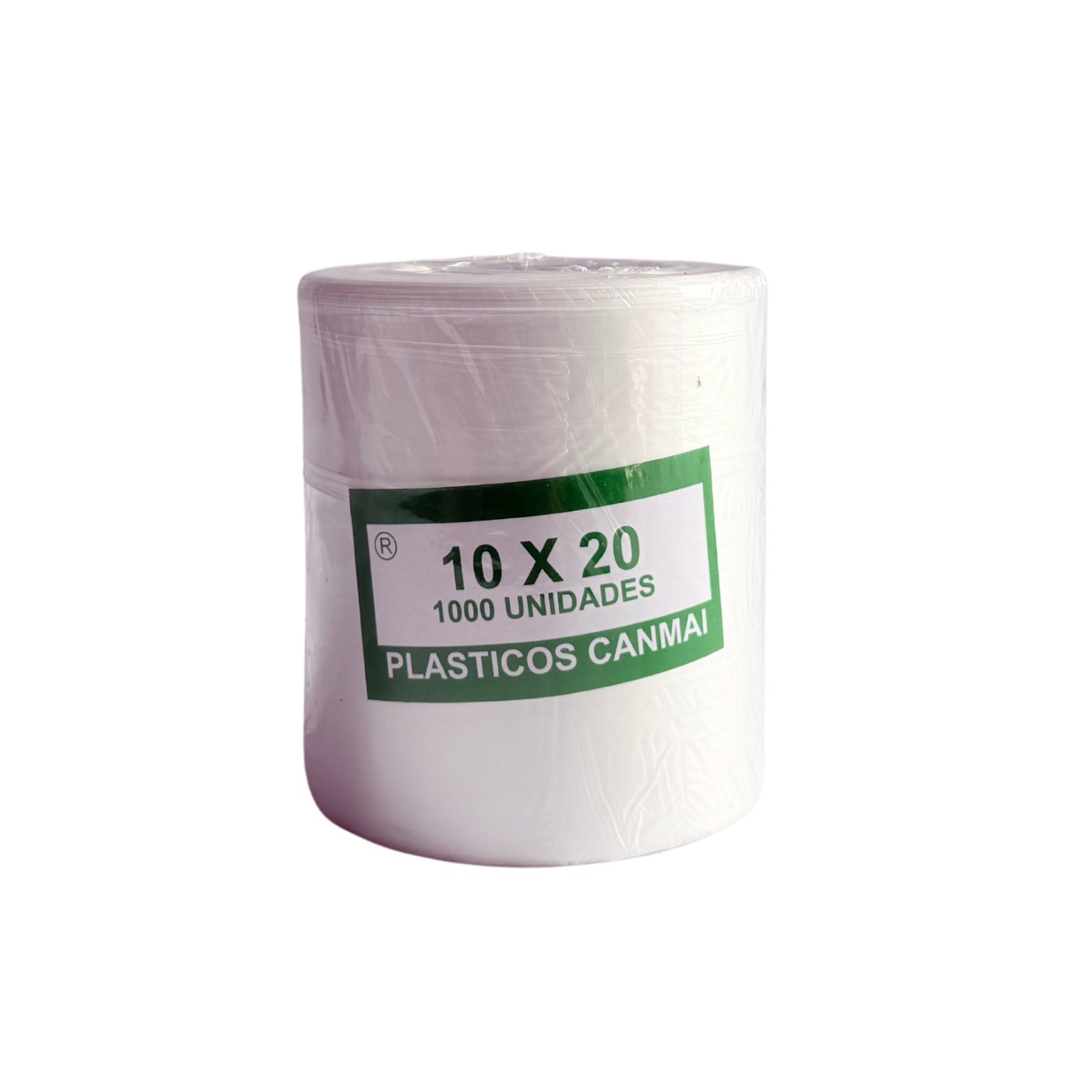 Rollo Bolsas - 10x20cm - 1000 unidades