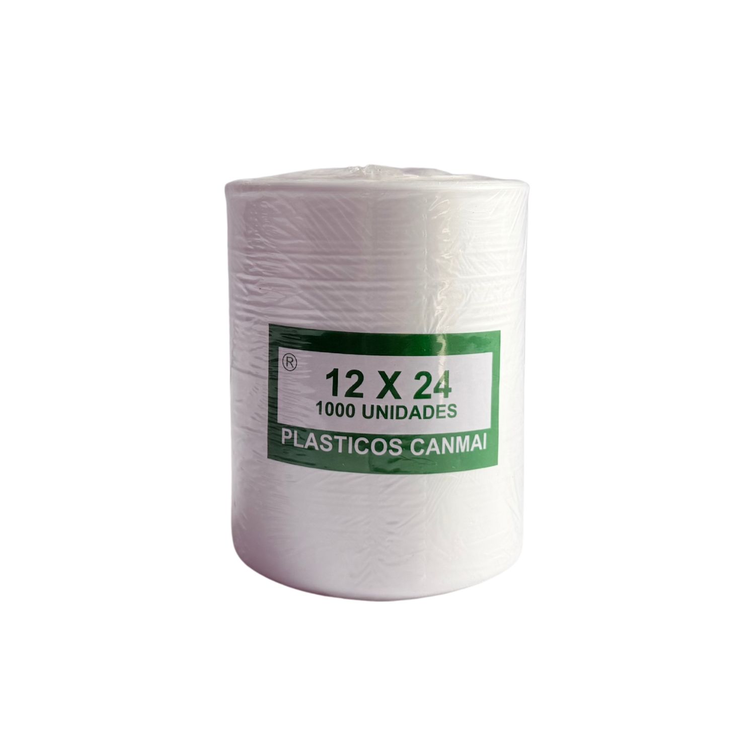 Rollo Bolsas - 12x24cm - 1000 unidades
