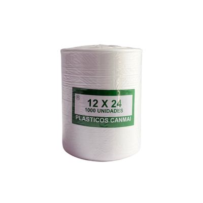Rollo Bolsas - 12x24cm - 1000 unidades
