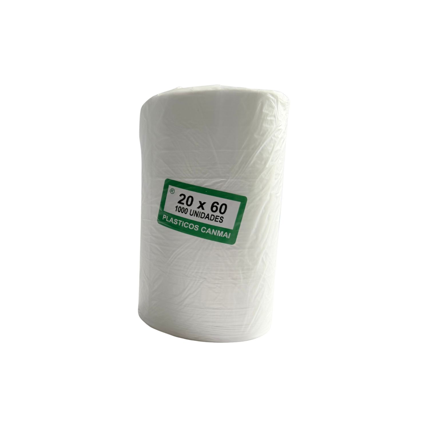 Rollo Bolsas - 20x60cm - 1000 unidades