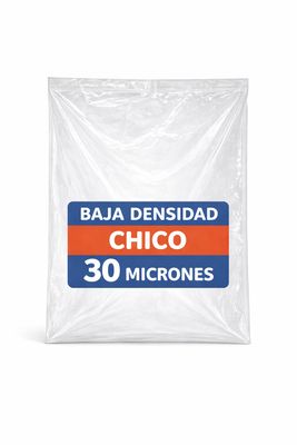 Bolsas Baja Densidad Chico 30 Micrones
