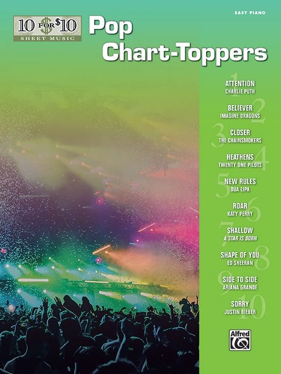 10 FOR 10 POP CHART TOPPERS