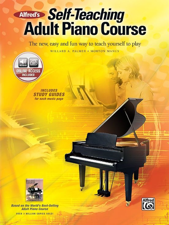 Alfreds Basic Piano Adult/ADULT SELF TEACHING/BK&amp;ACODE