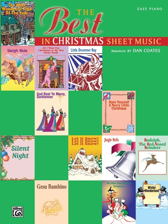 BEST IN CHRISTMAS SHEET MUSIC/EP