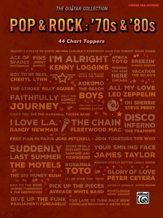 GUITAR COLLECT POP &amp; ROCK 70S&amp;80