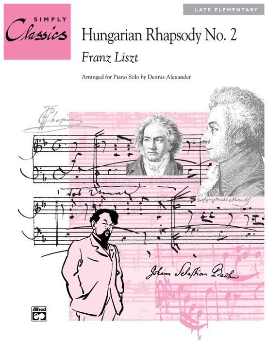 LISZT/HUNGARIAN RHAPS 2/PNO SOL-SC