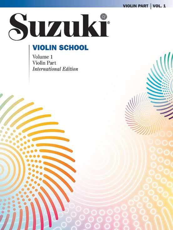 SUZUKI VIOLIN SCH 1/INTL/BK