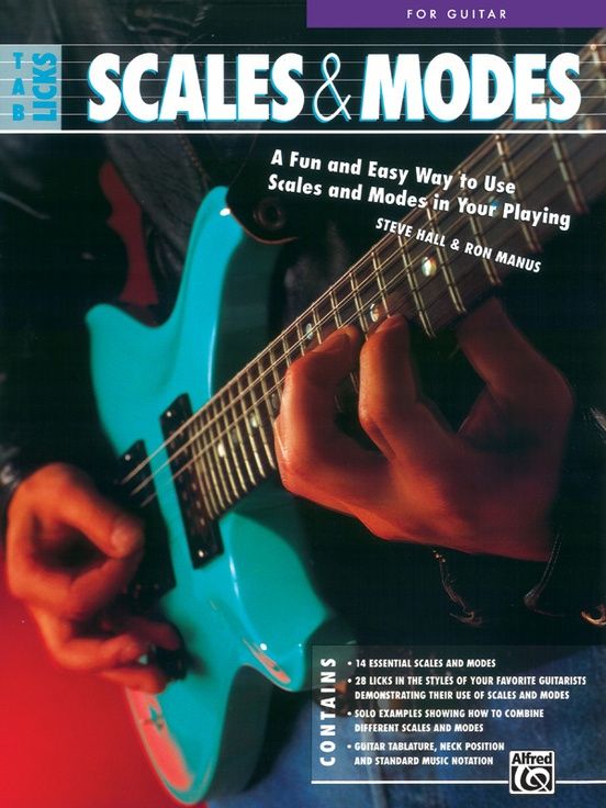 TAB LICKS SCALES &amp; MODES/GTR