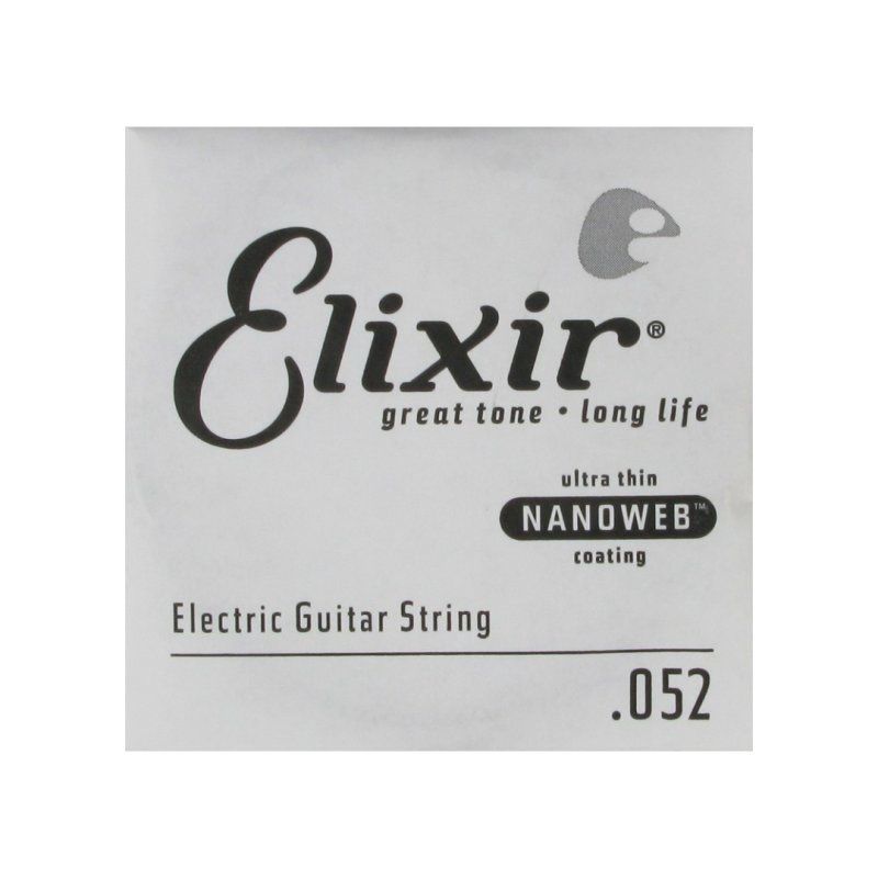 Nickel Plated Steel Electric Guitar String with Nanoweb Coating - .052 | 322070