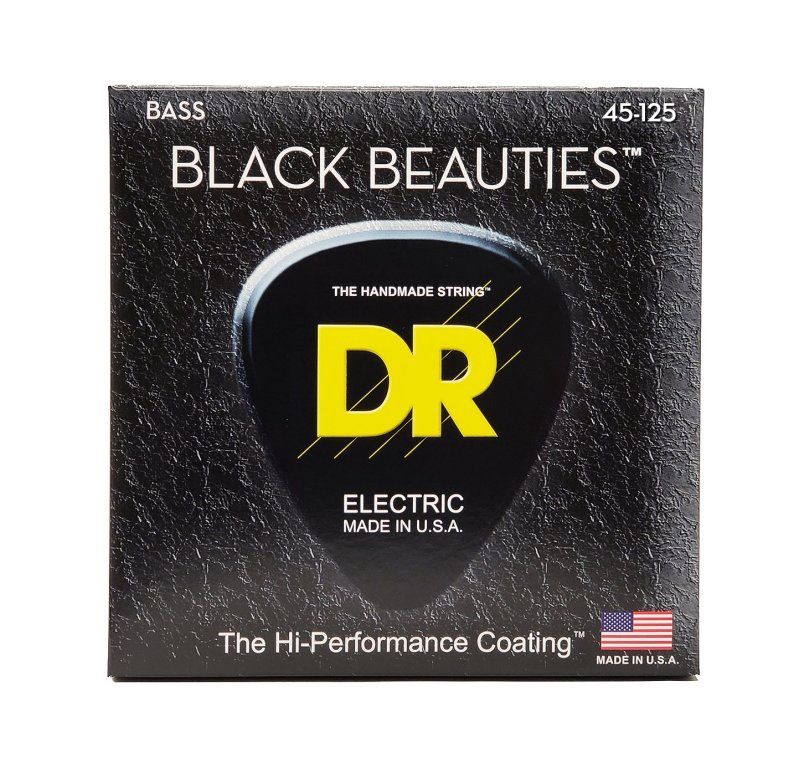 Black Beauties Coated Bass 5 String Pack, Medium (45-125) | 534943