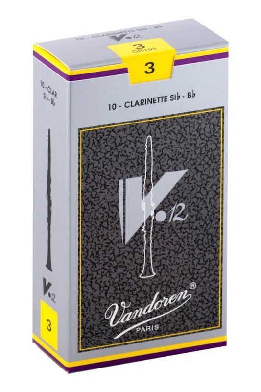 Bb Clarinet V.12 Reeds Strength 3; Box of 10 | 273206